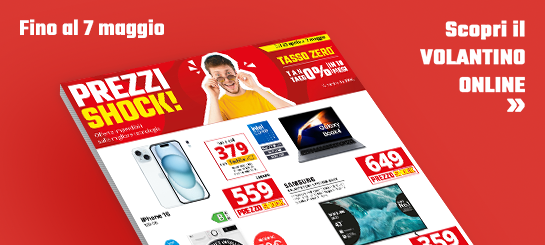 Volantino "Prezzi Shock"